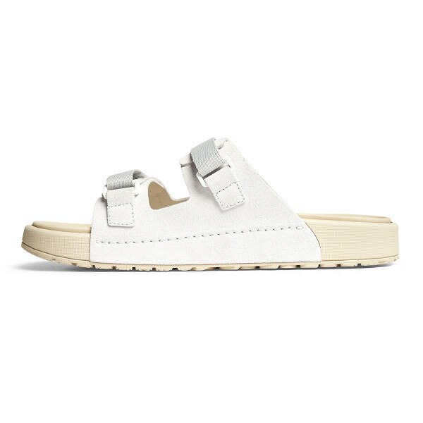 No. 73 Two Strap Sandal in White